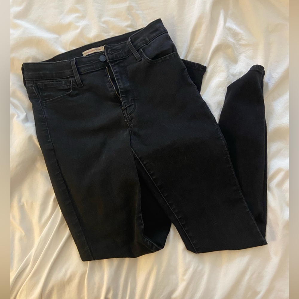 Levi’s Black Skinny Jeans, Size 29